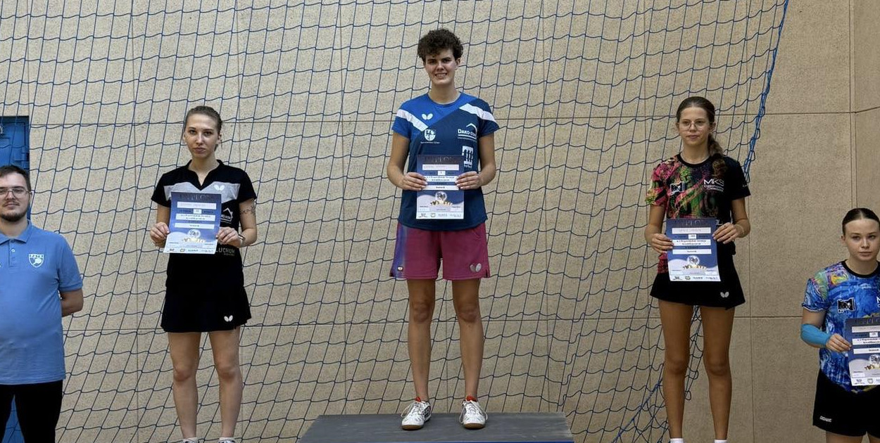 Całe zawody bez straty seta wygrała Katarzyna Trochimiuk. Fot. MKS Skarbek Tarnowskie Góry