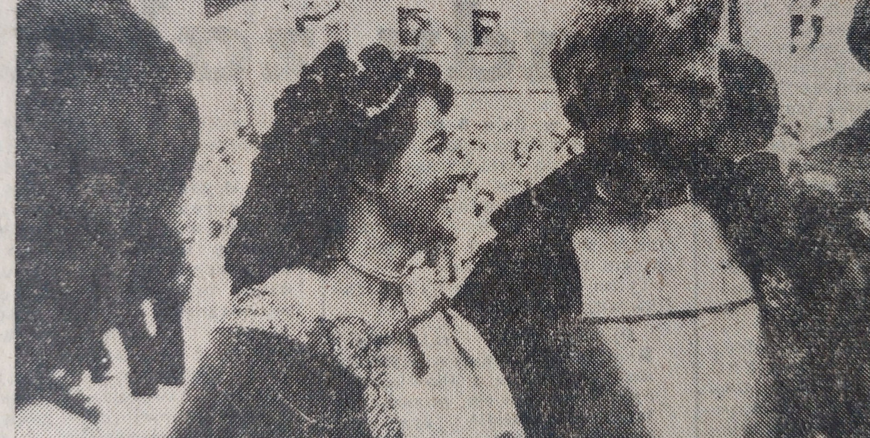 Król Jan III Sobieski i Marysieńka na tarnogórskim rynku . Fot. R. Śmiela