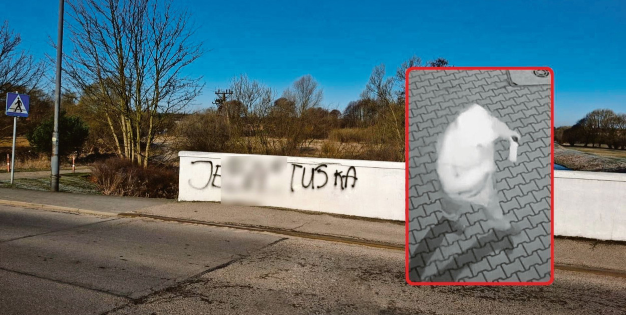 Zapadł wyrok w sprawie 64-latka, który napisał na murze Je... Tuska. Fot. Archiwum