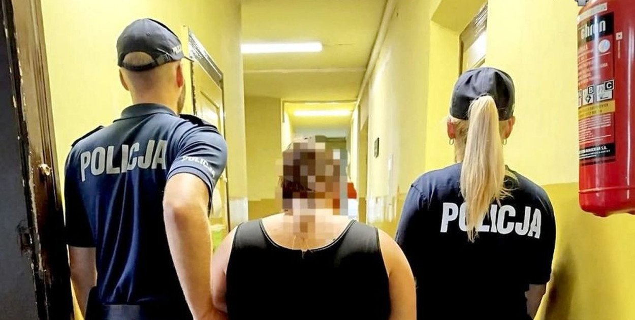 32-letnia mieszkanka Piekar Śląskich została zatrzymana i trafiła do policyjnej celi.  Fot. Archiwum policji