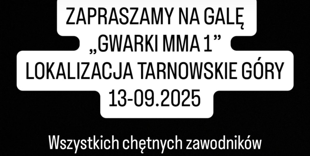 Wydarzenie  Gwarki MMA 1 było promowane w mediach społecznościowych i obserwowane przez blisko tysiąc użytkowników Instagrama.