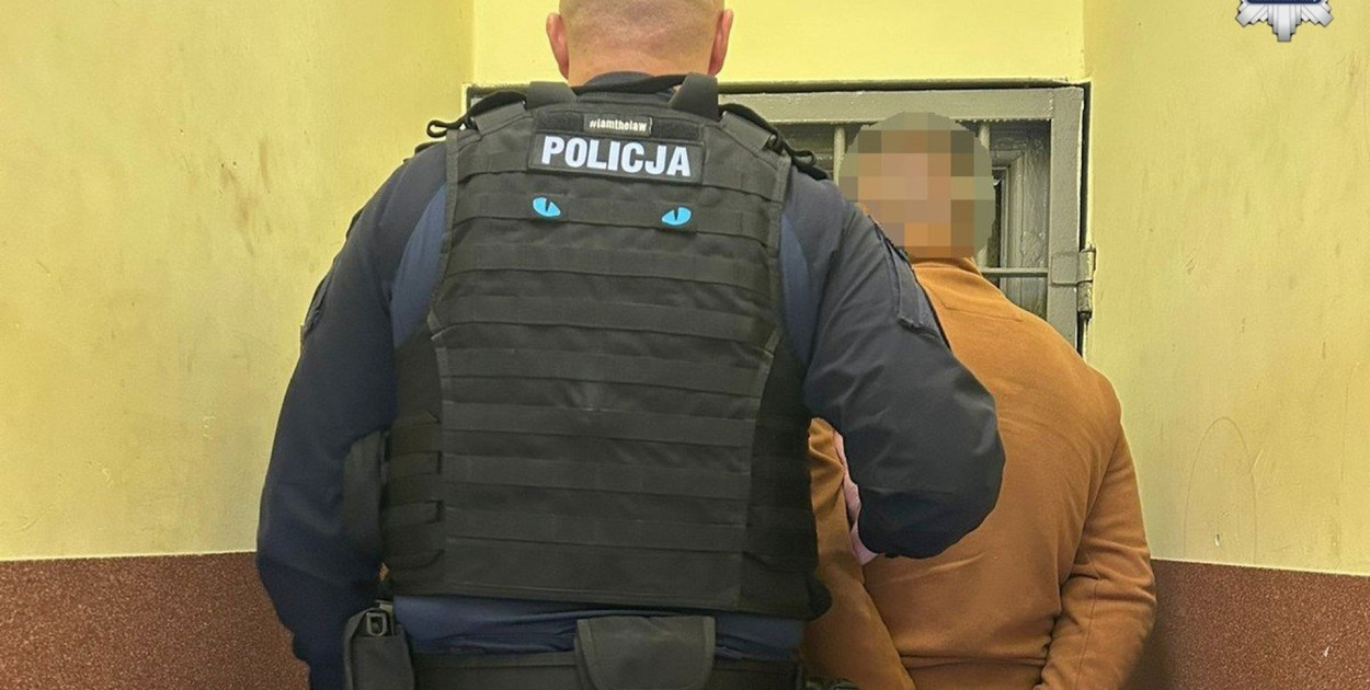 Kalety. Pijany 34-latek taranował autem samochód partnerki. Groził jej śmiercią! Fot. Policja Tarnowskie Góry