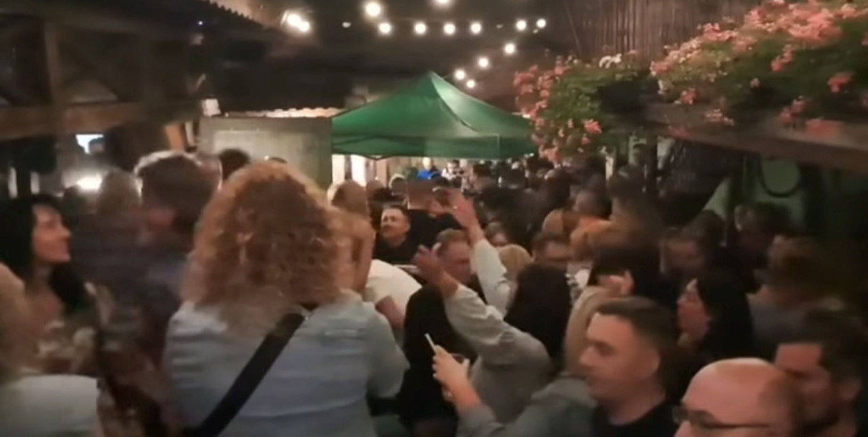 W czasie Gwarków odbyło się pożegnanie Starej Stajni u Wojtachy. Niełatwo było znaleźć choć kawałek wolego miejsca 