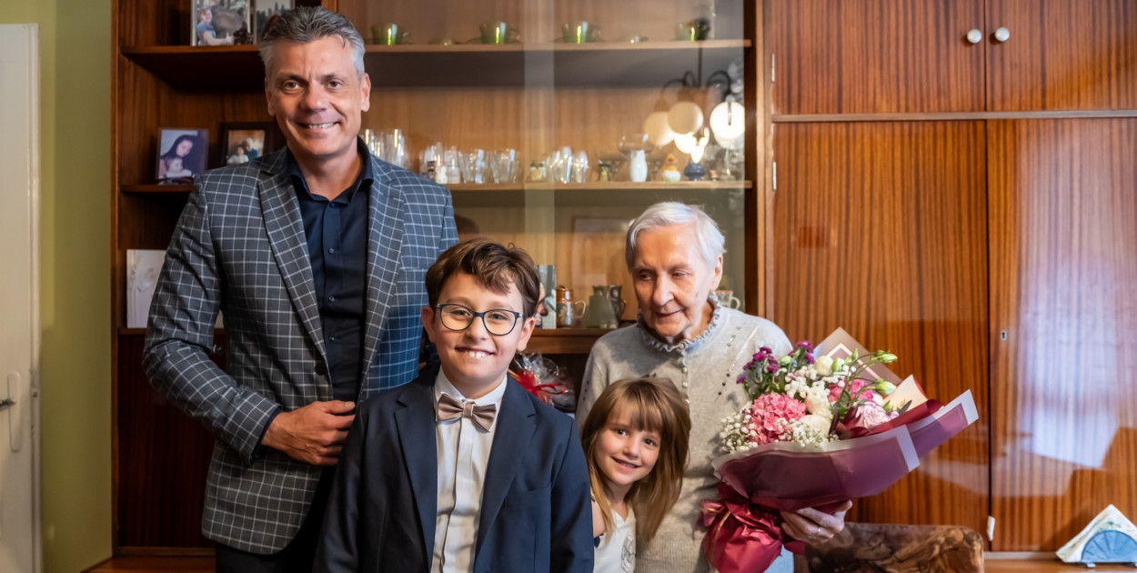 We wrześniu 100 lat skończyła Stanisława Chrostowska z Bytomia. Fot. H. Klimek/UM Bytom