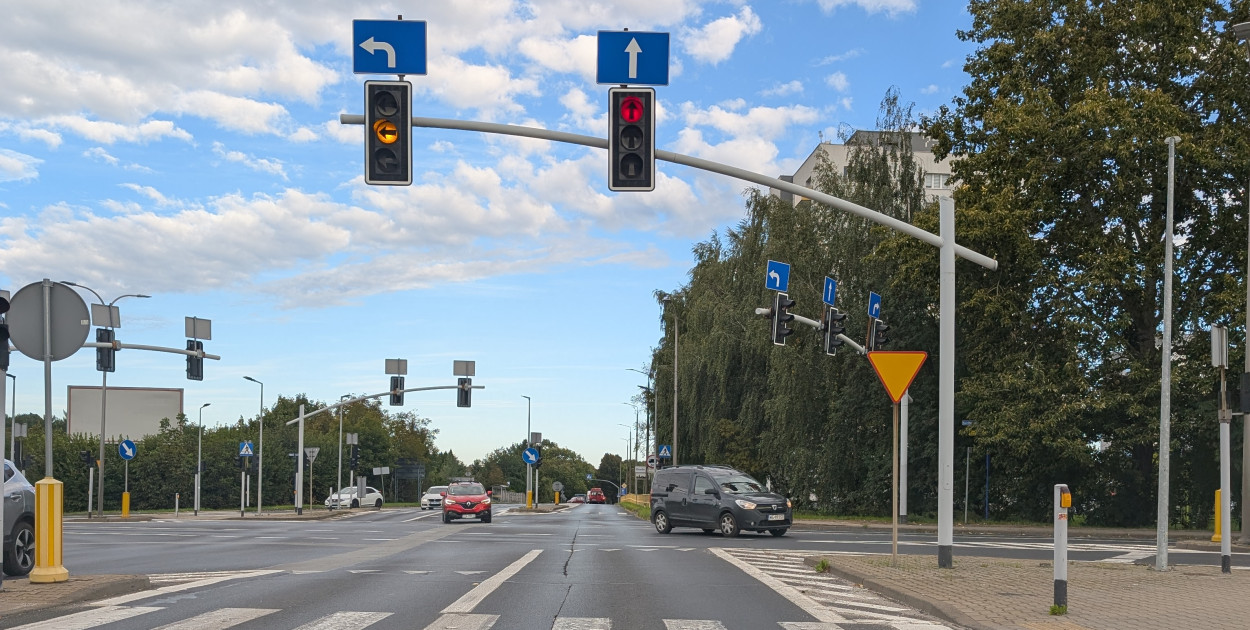 Dzisiaj rozpoczyna się remont skrzyżowania DK 11 z DK 78Fot. Elżbieta Kulińska