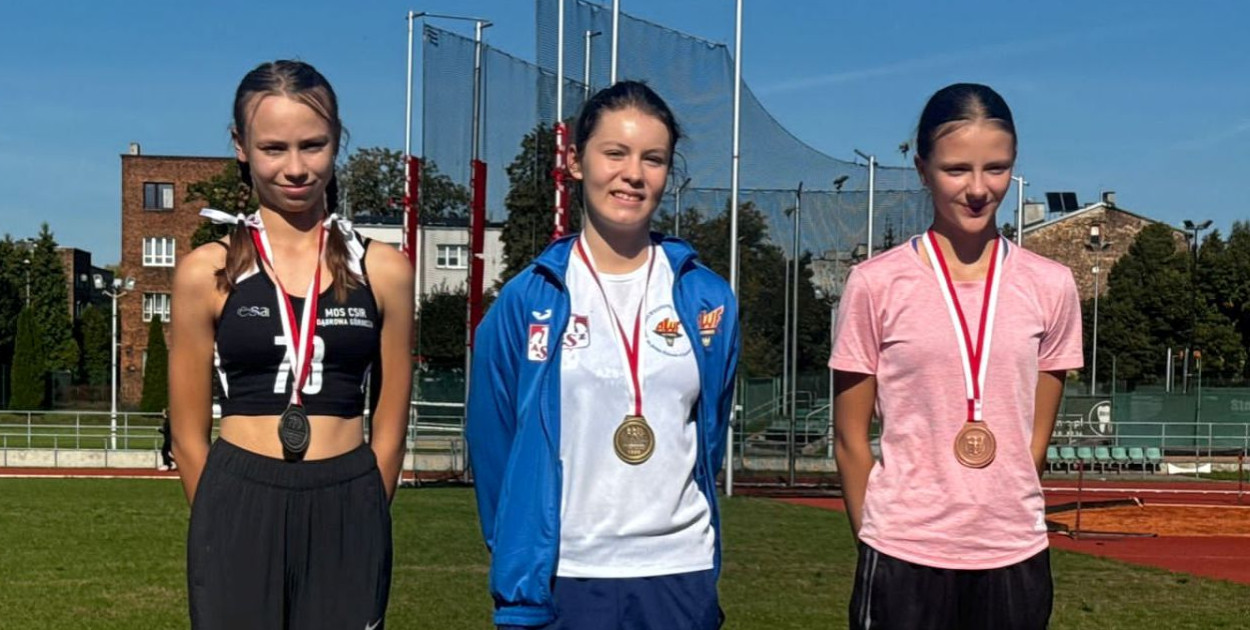 Złoty medal Anastazji Benkowskiej na Mistrzostwach Śląska! Fot. SKS Champion Lasowice – KS AZS AWF Katowice
