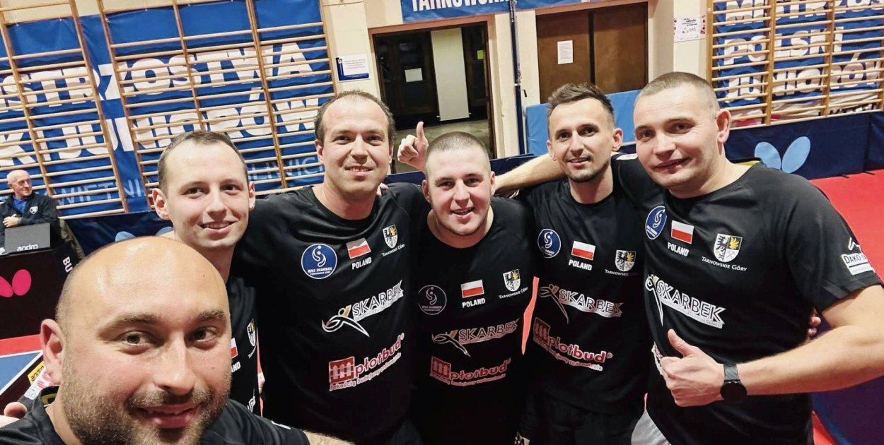 To był znakomity weekend dla tenisistów stołowych MKS Skarbek Tarnowskie Góry. Fot. MKS Skarbek Tarnowskie Góry