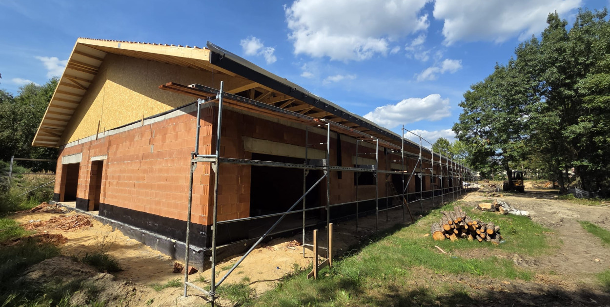 Nowy żłobek powstaje też w przy ul. Andersa w Lasowicach. Fot. Archiwum UM Tarnowskie Góry