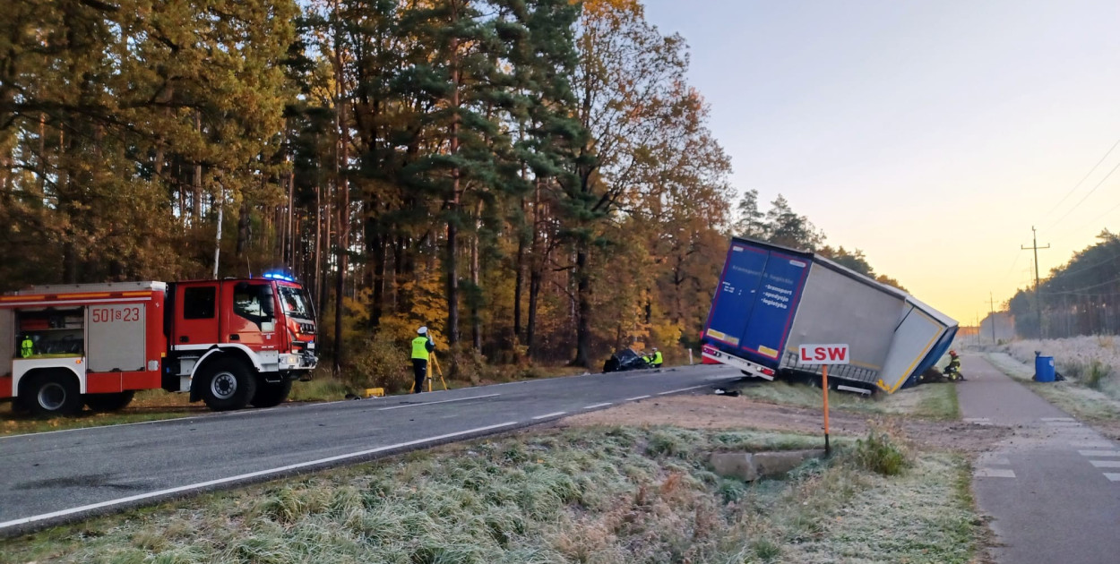 Zdjęcia z archiwum policji i KP PSP w Lublińcu