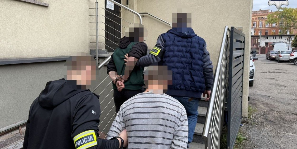 Mieszkańcy Tarnowskich Gór w wieku 25 i 27 lat usłyszeli zarzuty. Fot. Archiwum policji