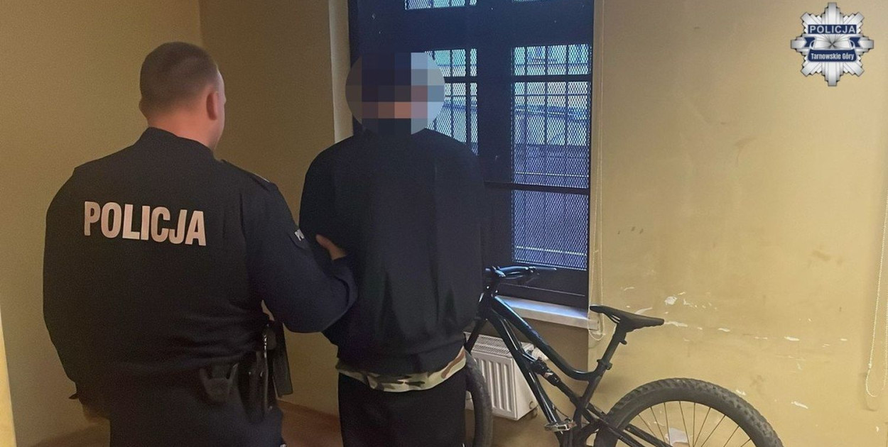 Amatorem cudzej własności okazał się 21-letni mieszkaniec Tarnowskich Gór. Fot. Archiwum policji