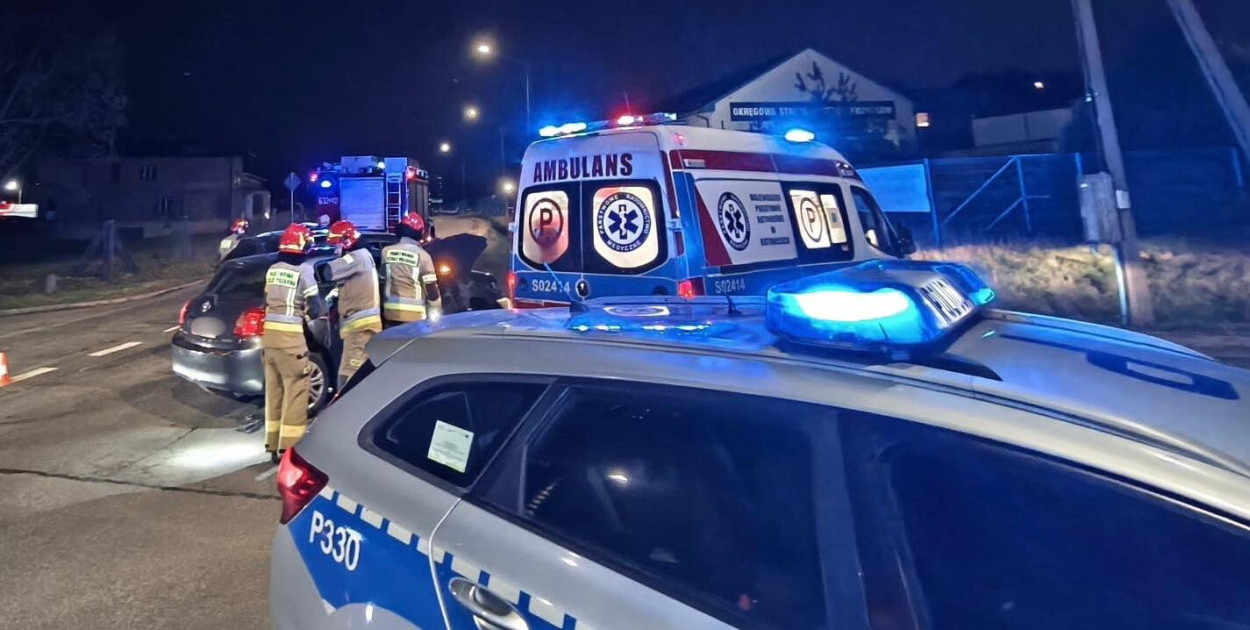 Radzionków. Zderzenie na skrzyżowaniu