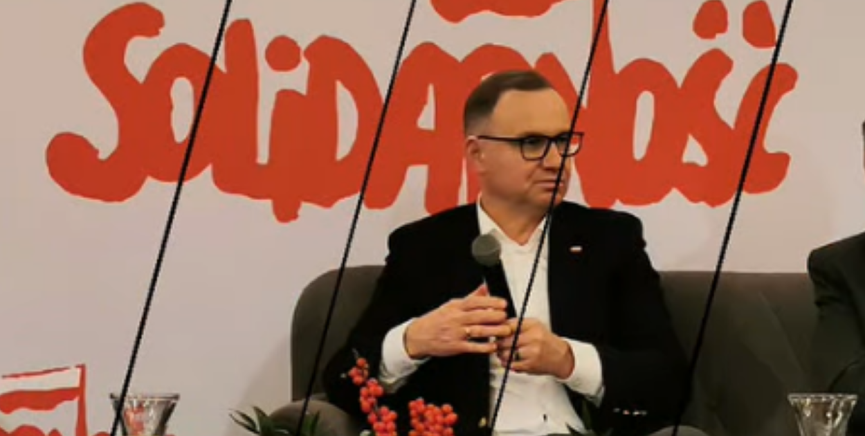 Andrzej Duda. Fot. Zrzut ekranu, Facebook Krzysztof Banek, radny powiatowy