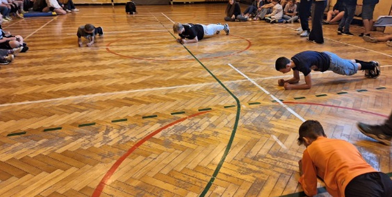 Duża sala gimnastyczna w SP 3 w Tarnowskich Górach idzie do remontu. Zdjęcie ilustracyjne, z archiwum SP3