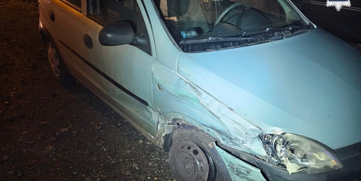 Zderzenie na skrzyżowaniu z drogą krajową