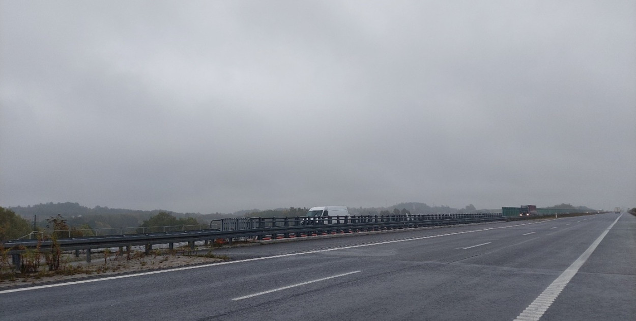 Pofałdowana nawierzchnia A1. Fot. GDDKiA