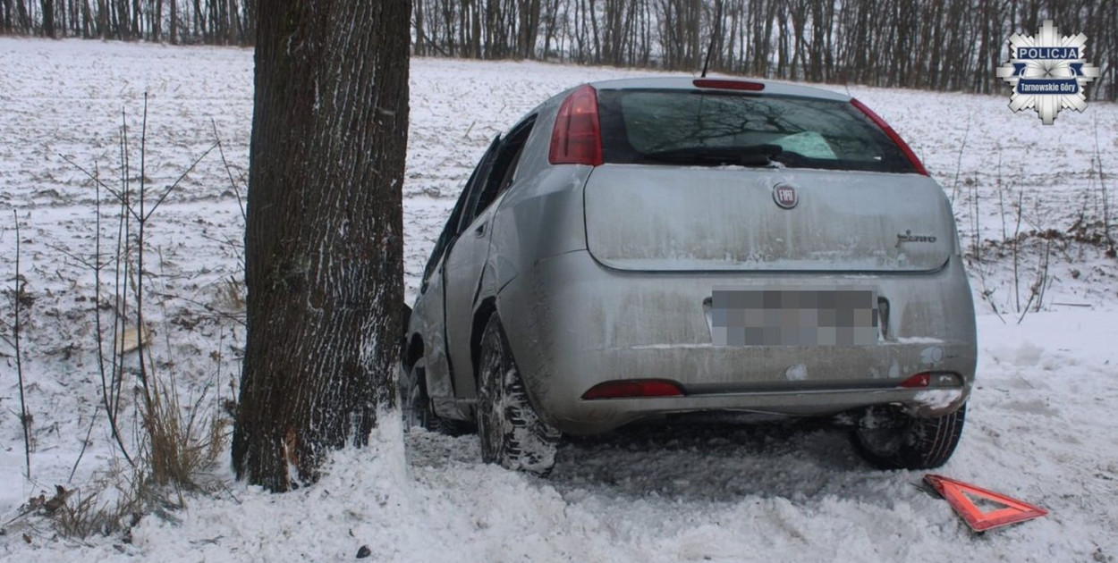 Kolizja w Miedarach. Fot. Archiwum policji