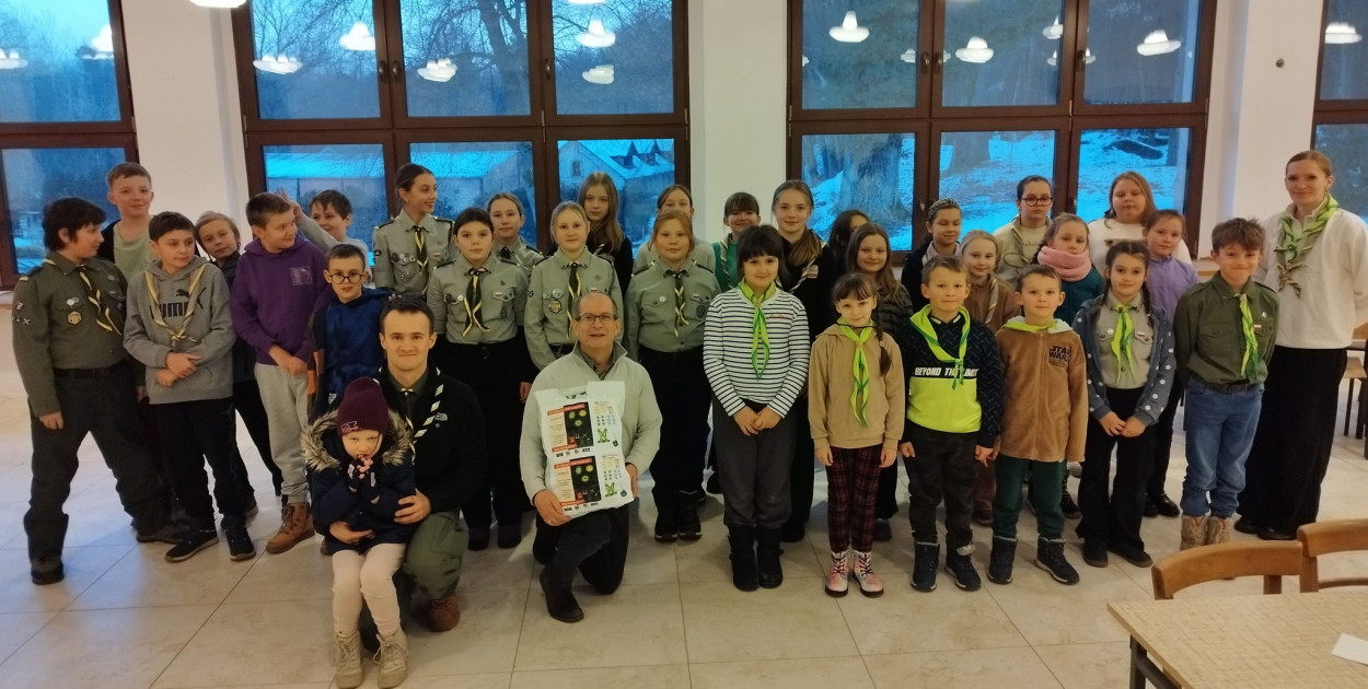 Prezent sołtysa dla harcerzy