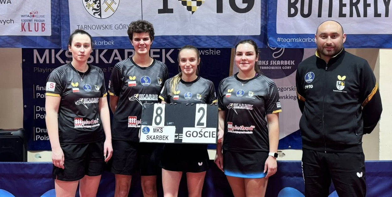 MKS Skarbek Tarnowskie Góry liderem tabeli! Zdecydowana wygrana w I lidze