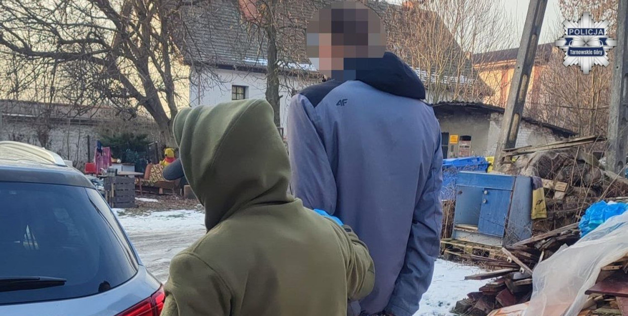 Kradzież na placu budowy domu. Wpadka recydywisty i czujność właścicieli