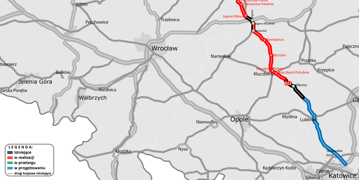 Droga ekspresowa S11. Na jakim etapie są prace?