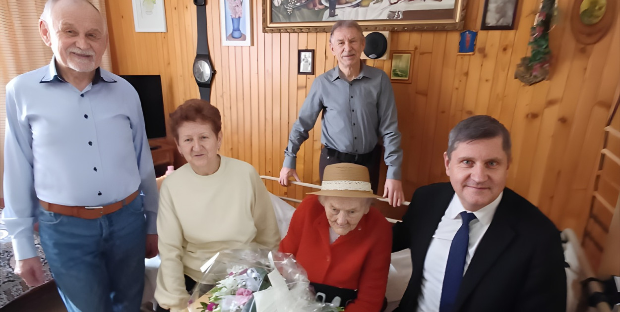 102. urodziny najstarszej mieszkanki Miasteczka Śląskiego