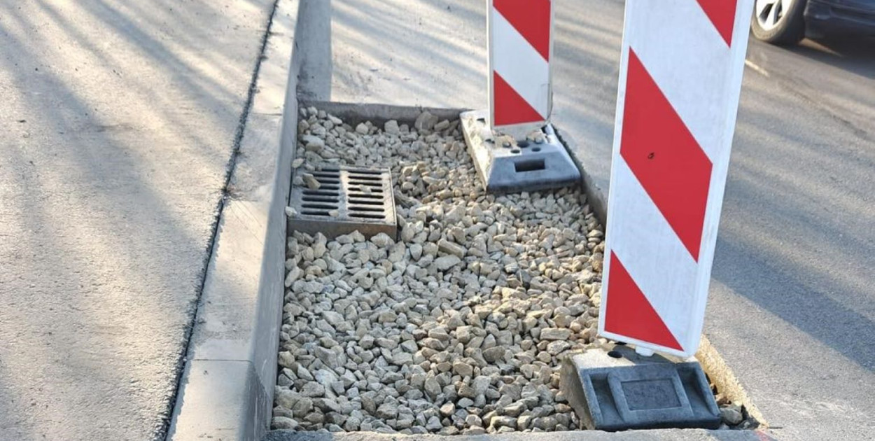 Problemy na ul. Knosały w Radzionkowie. Drogowcy zaczęli naprawę