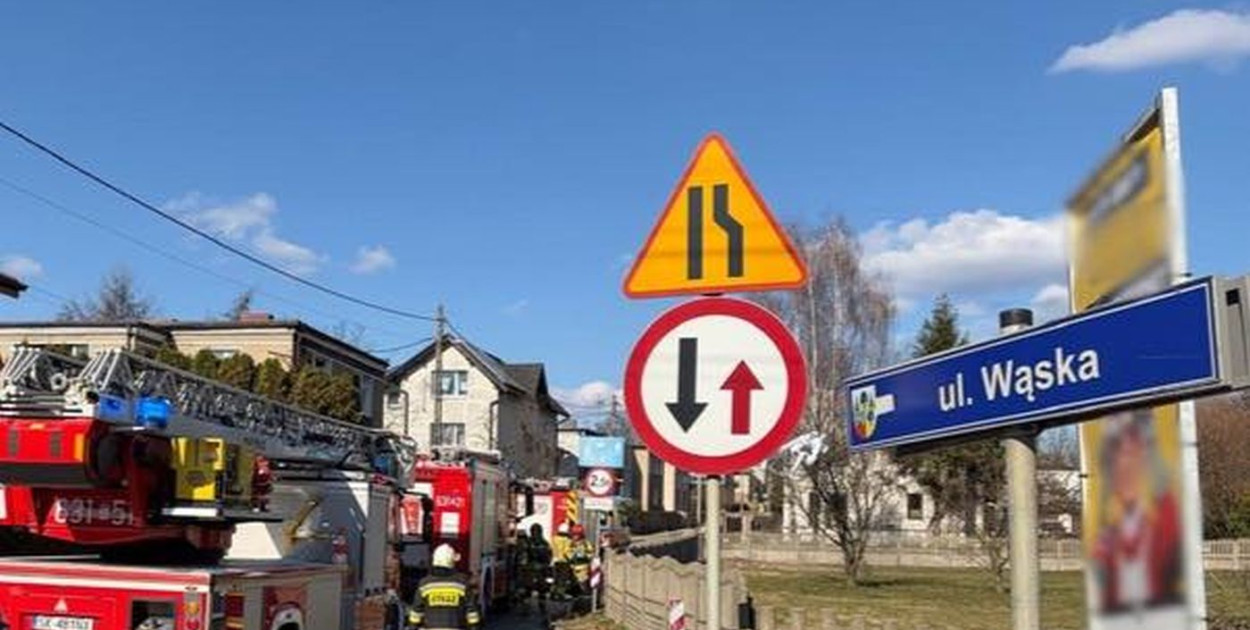 Nakło Śląskie. Wybuch gazu, 60-latek w szpitalu