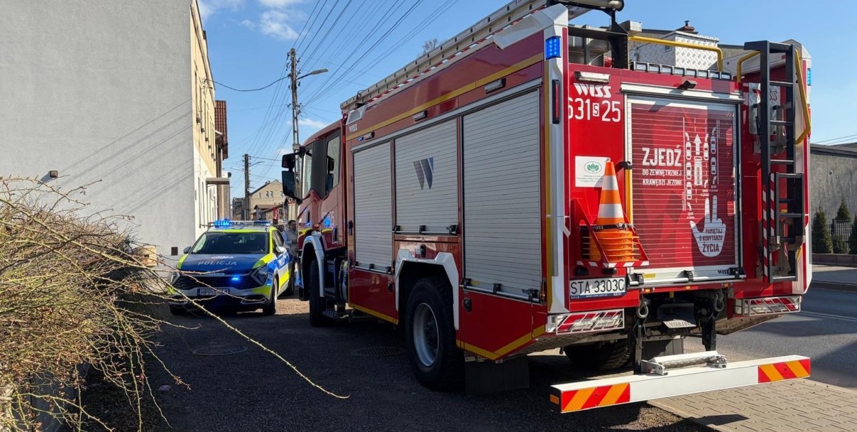 Nakło Śląskie. Wybuch gazu, 60-latek w szpitalu
