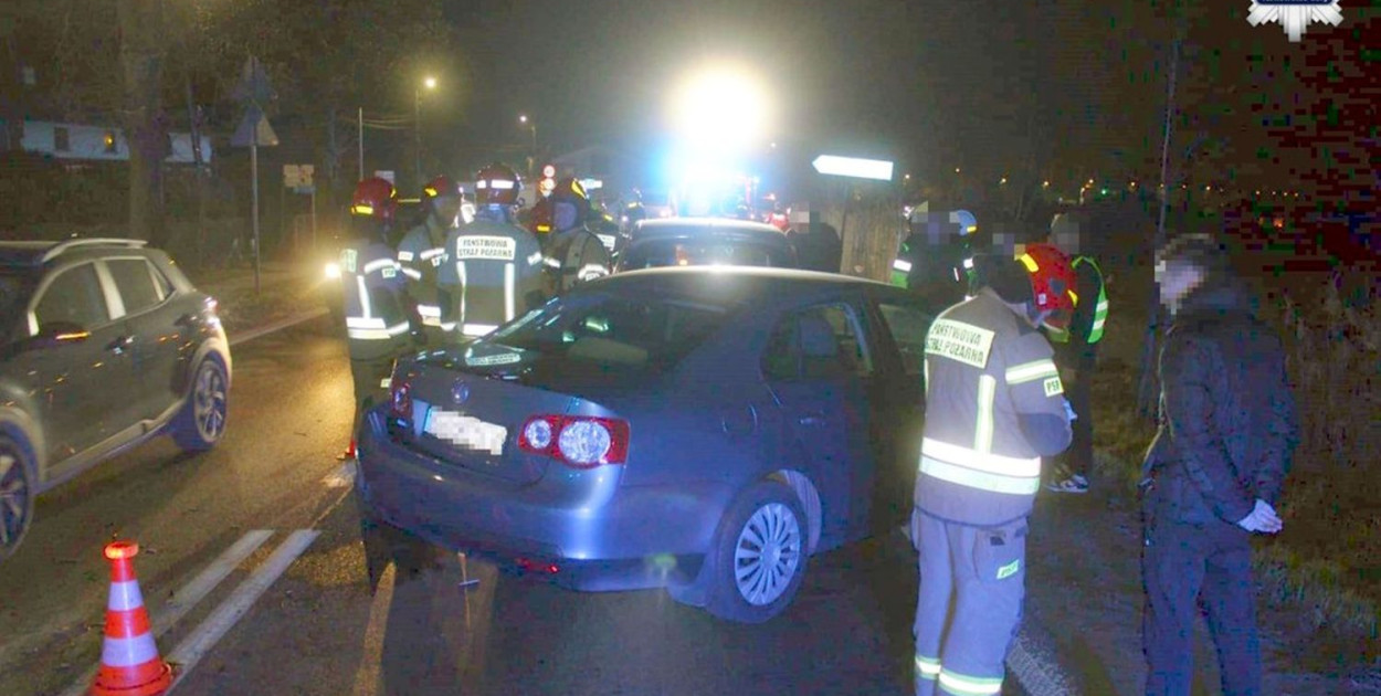 Wybuch gazu, zderzenie czterech aut, na podwójnym gazie. Kronika