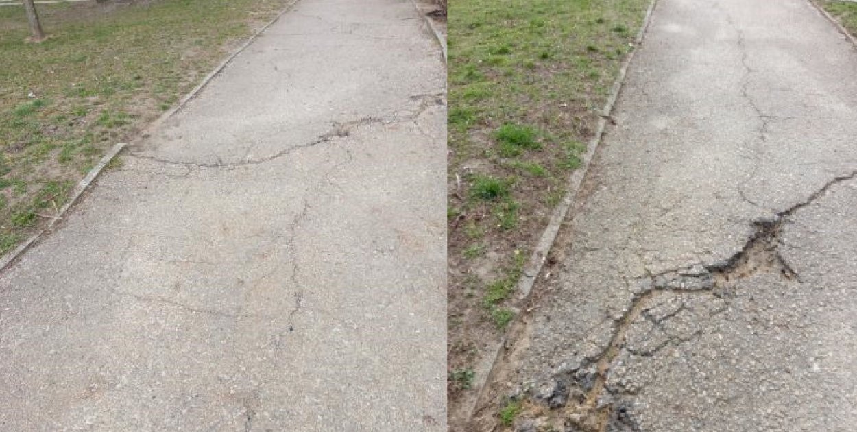 Tarnowskie Góry. Czy ktoś wyremontuje ten chodnik?