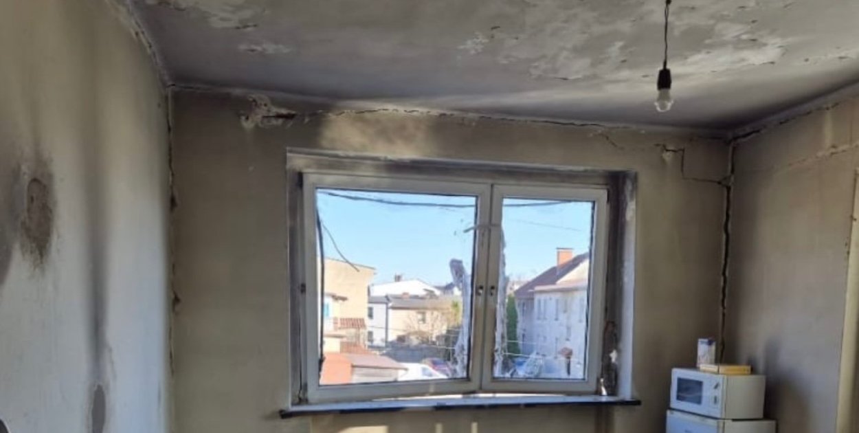 60-latek w stanie ciężkim po wybuchu. Potrzebna pomoc