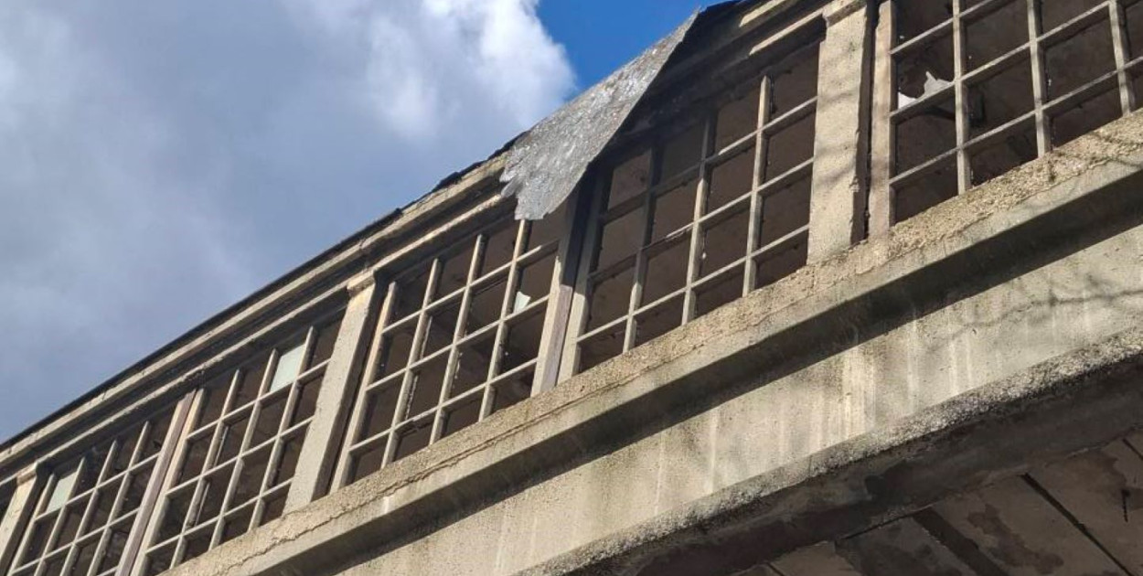 Interwencja strażaków na terenie byłych KZCP