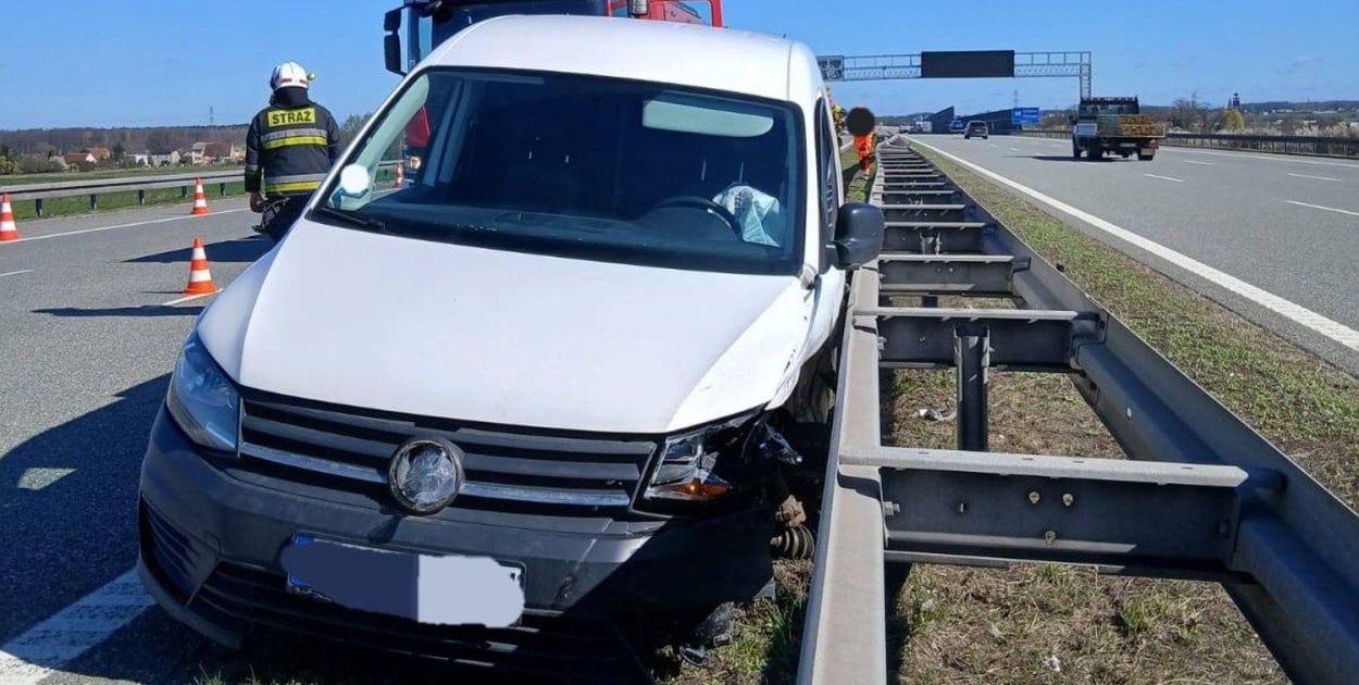 Nieprzytomny Tarnogórzanin. Akcja na autostradzie A1