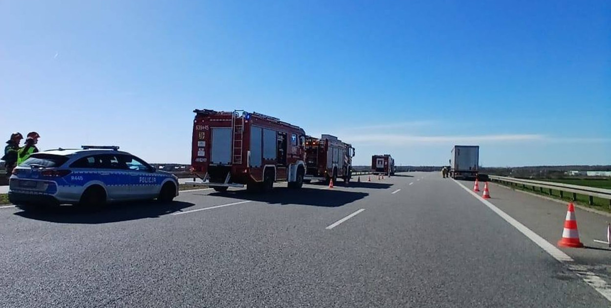 Nieprzytomny Tarnogórzanin. Akcja na autostradzie A1