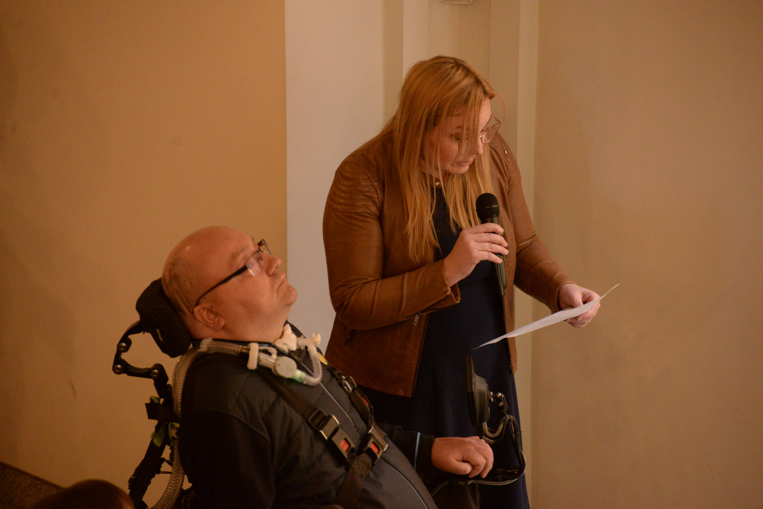 W mszy św. uczestniczył Janusz Świtaj z Fundacji Mimo Wszystko Anny Dymnej. Fot. Jarosław Myśliwski