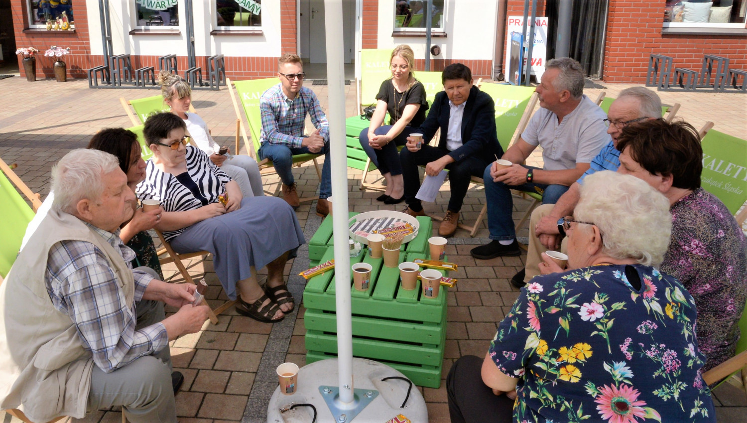 Kalety. Centrum odwiedzili w czwartek uczestnicy programu Senior Plus. Fot. Jarosław Myśliwski