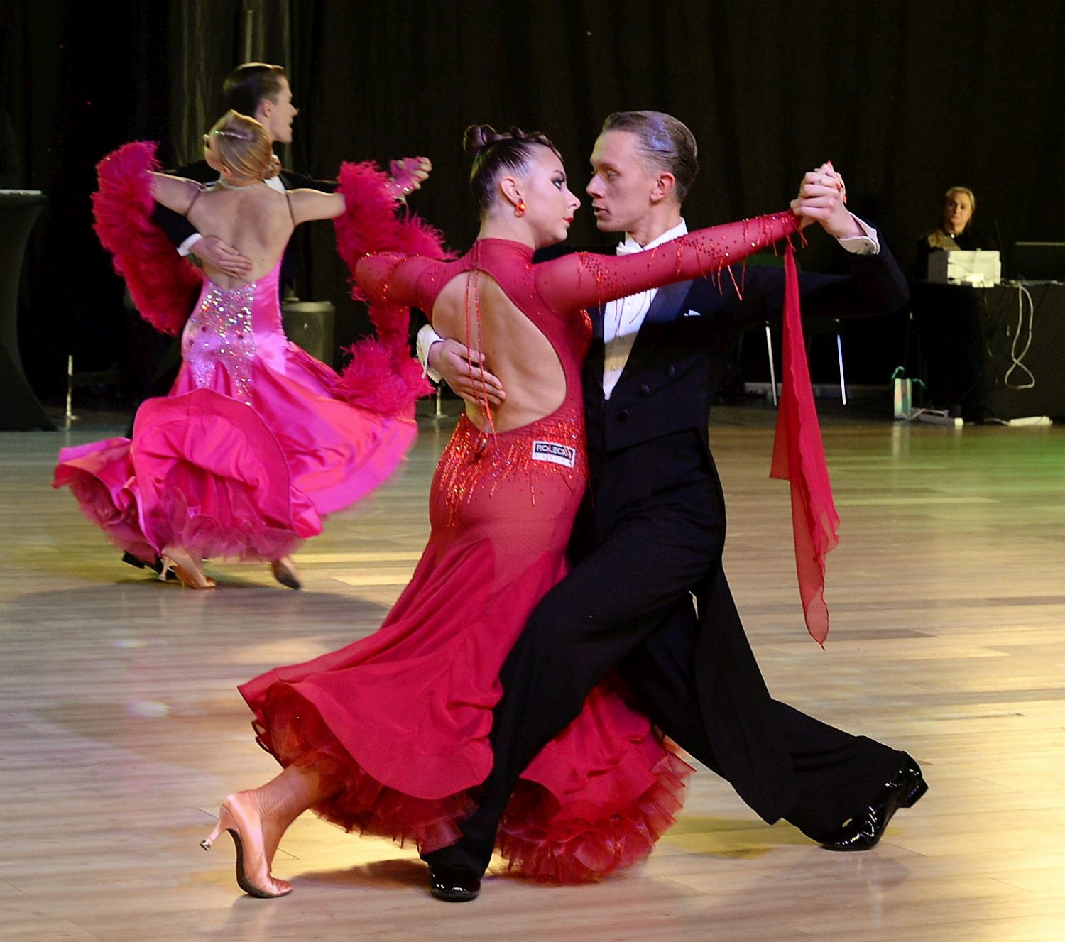 Tancerze zaprezentowali się m.in. w tangu. Fot. Jarosław Myśliwski