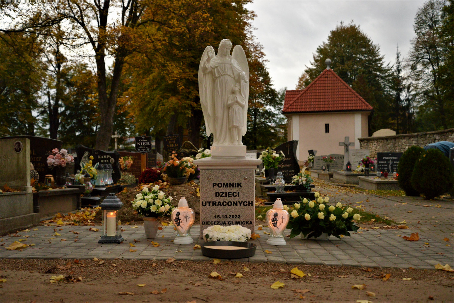 Zbrosławice. Pomnik Dziecka Utraconego. Fot. Jarosław Myśliwski