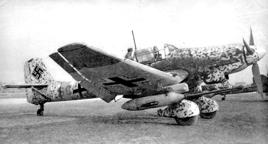JU 87 — samolot, jakim latał Rudel. Fot. Archiwum JU 87 — samolot, jakim latał Rudel. Fot. Archiwum