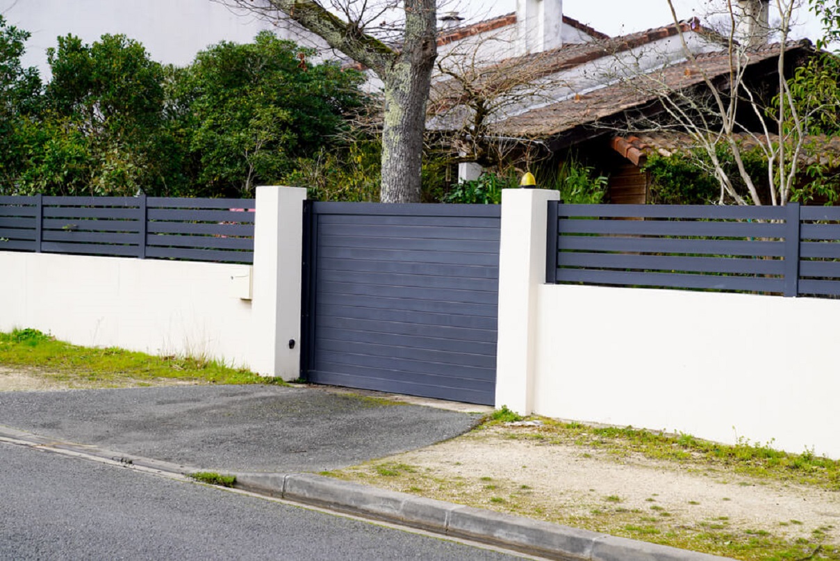 nowoczesne ogrodzenie aluminiowe