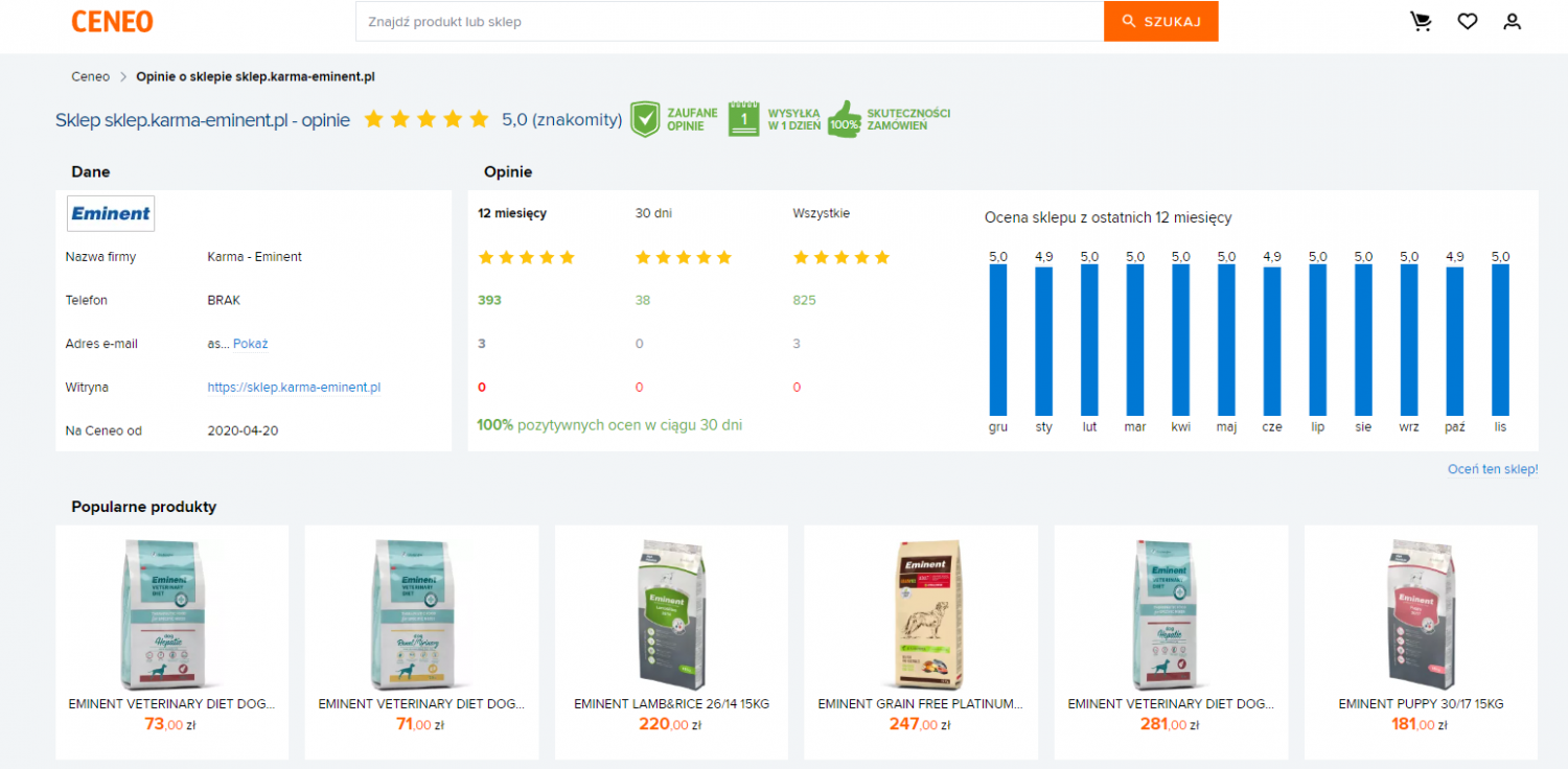 opinieokarmachEminent