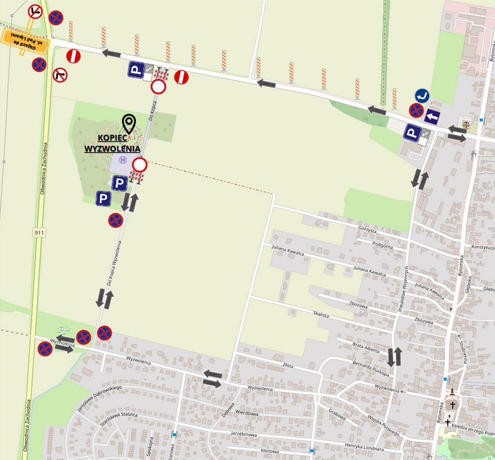 Zmiany w organizacji ruchu